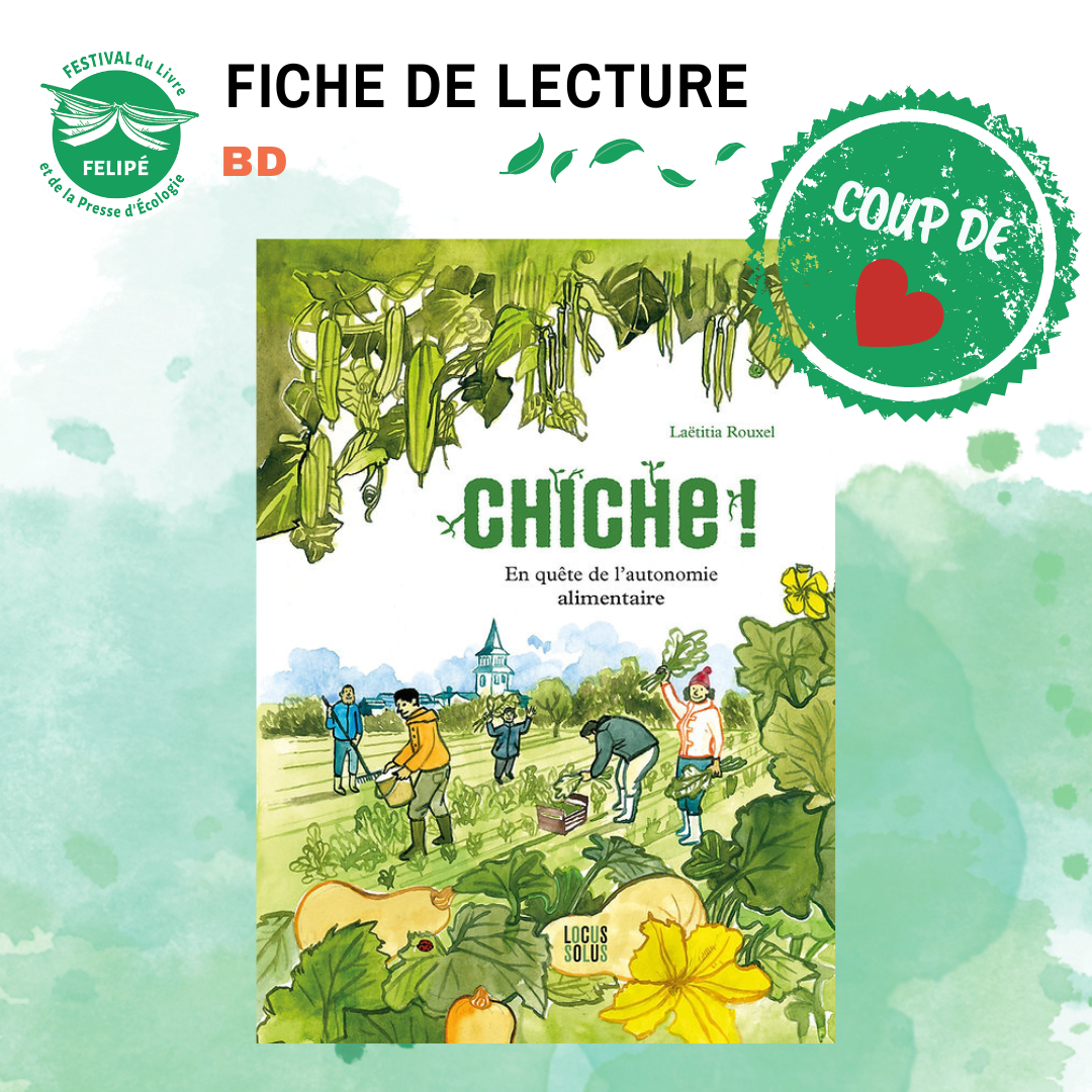 Chiche En quête de l autonomie alimentaire Festival du livre et de